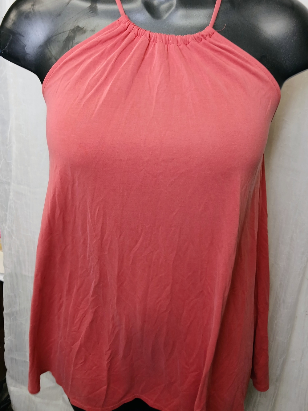 Forever 21 Coral Halter Cami Top